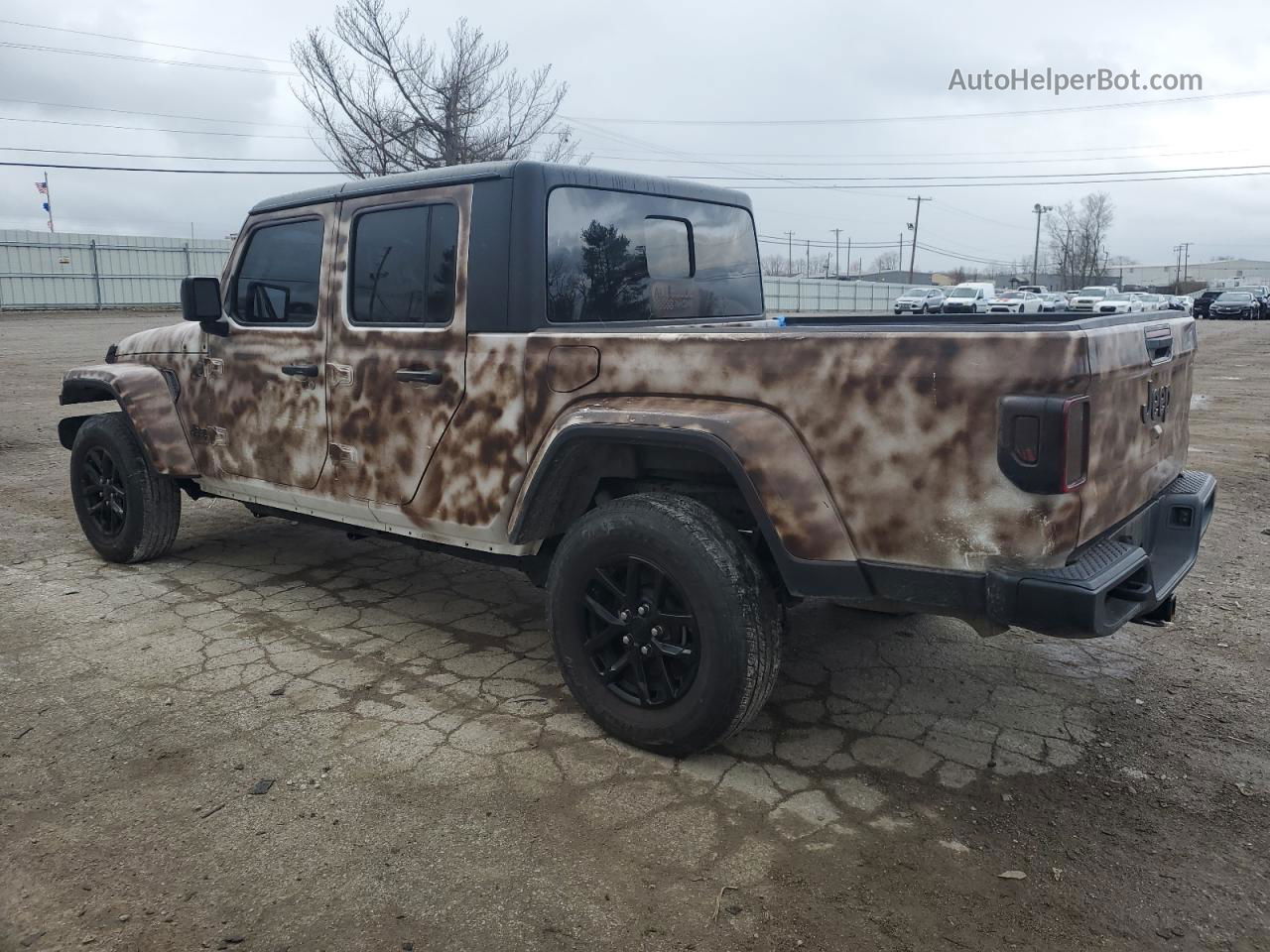 2022 Jeep Gladiator Sport Белый vin: 1C6HJTAG8NL135947