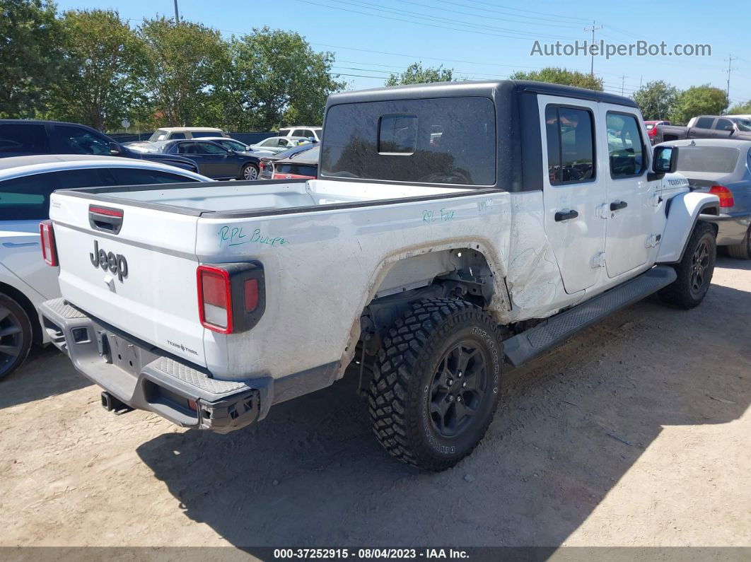 2022 Jeep Gladiator Texas Trail White vin: 1C6HJTAG8NL139142