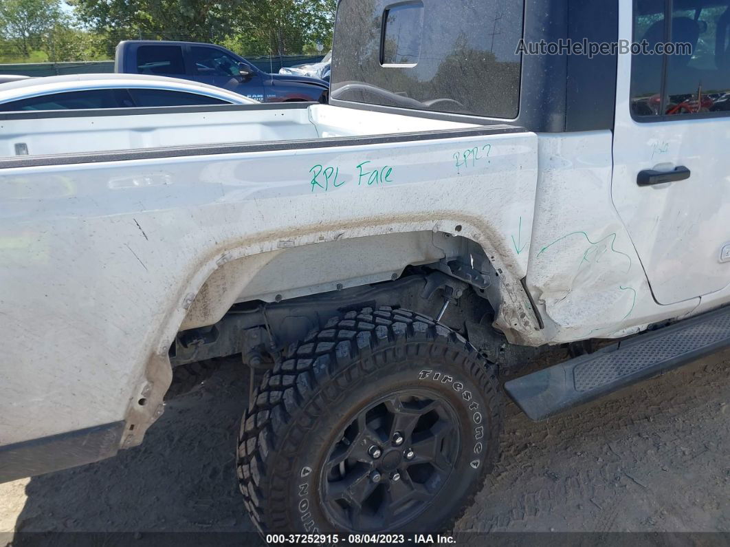 2022 Jeep Gladiator Texas Trail White vin: 1C6HJTAG8NL139142