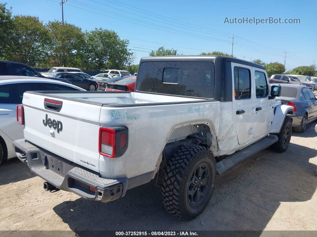 2022 Jeep Gladiator Texas Trail White vin: 1C6HJTAG8NL139142