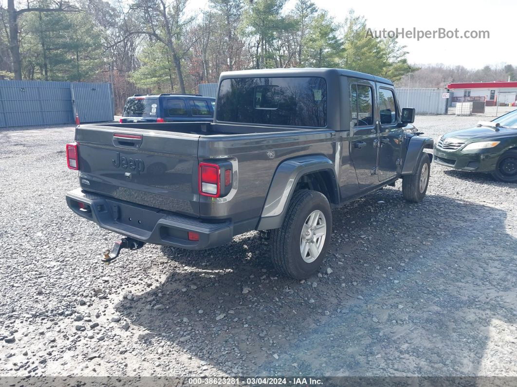 2022 Jeep Gladiator Sport S 4x4 Gray vin: 1C6HJTAG8NL146057