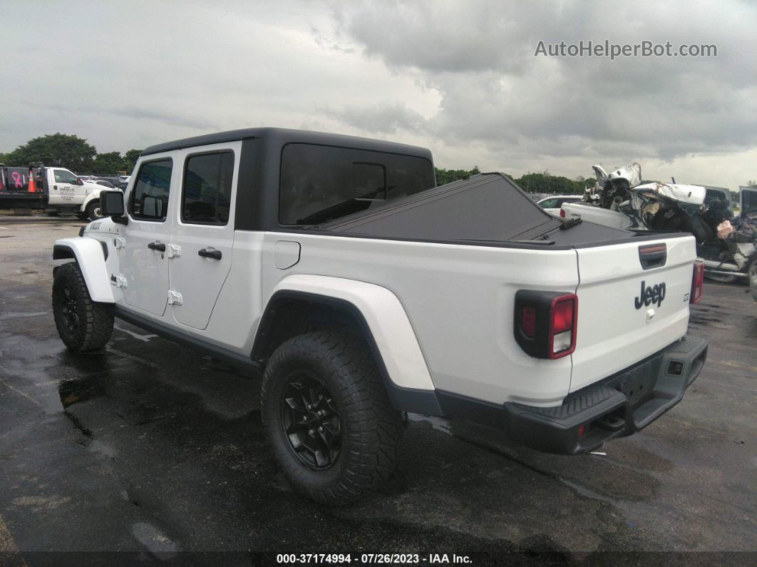 2022 Jeep Gladiator Willys Sport White vin: 1C6HJTAG9NL110412