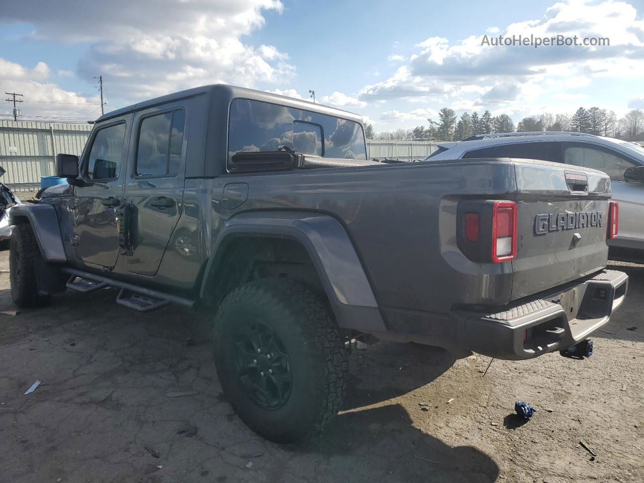 2022 Jeep Gladiator Sport Gray vin: 1C6HJTAG9NL127033