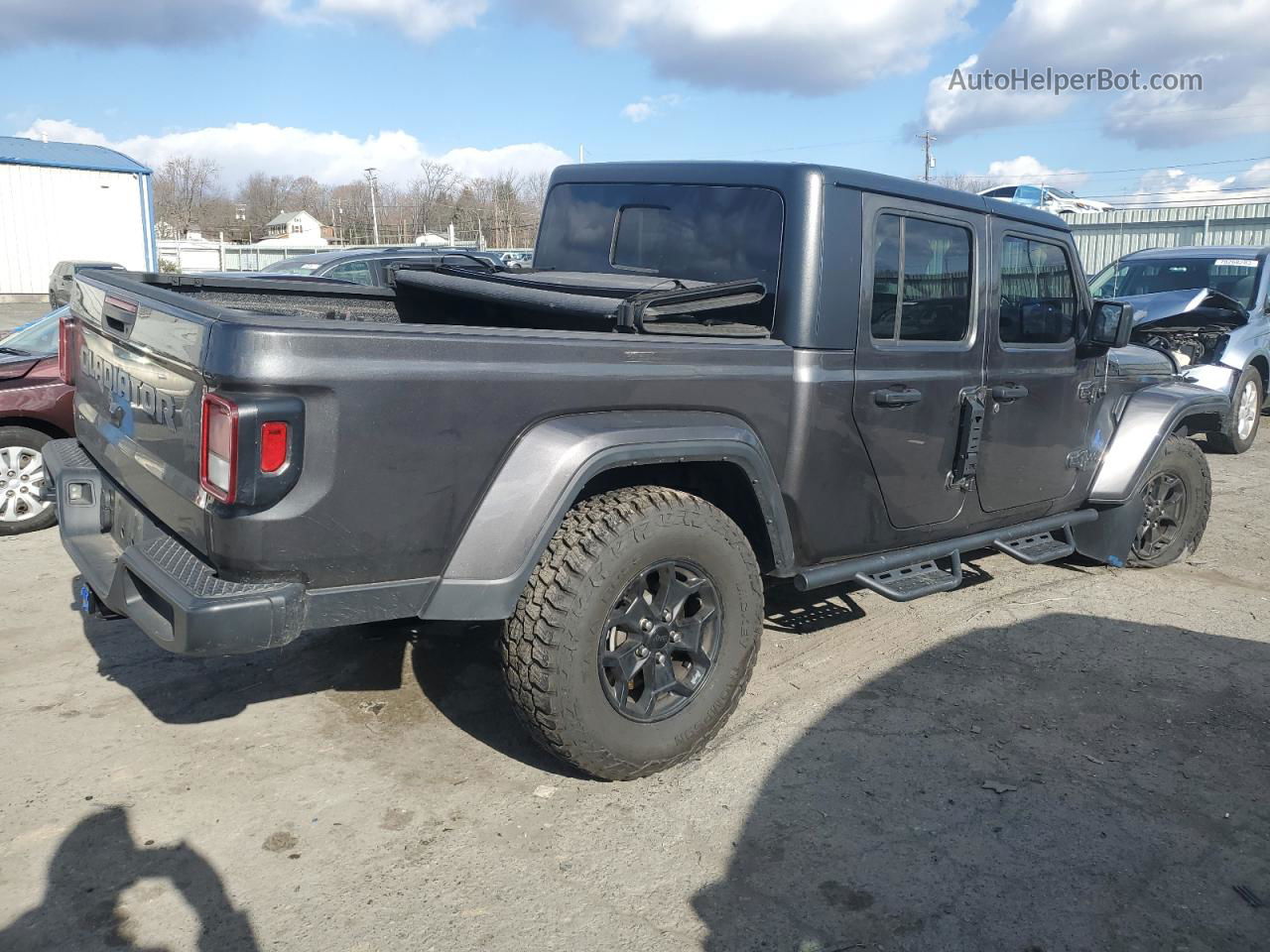 2022 Jeep Gladiator Sport Gray vin: 1C6HJTAG9NL127033