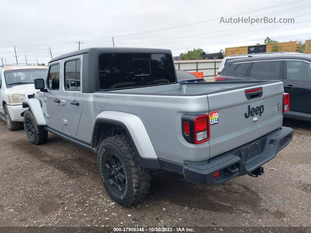 2022 Jeep Gladiator Willys 4x4 Gray vin: 1C6HJTAG9NL139649