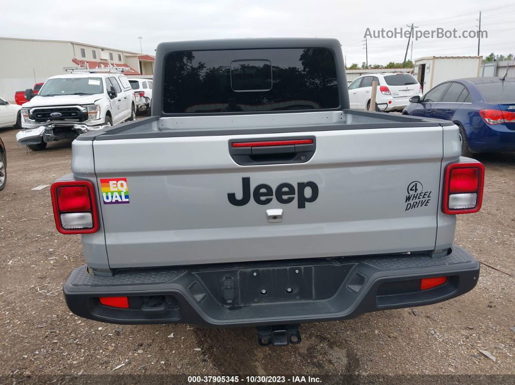 2022 Jeep Gladiator Willys 4x4 Gray vin: 1C6HJTAG9NL139649