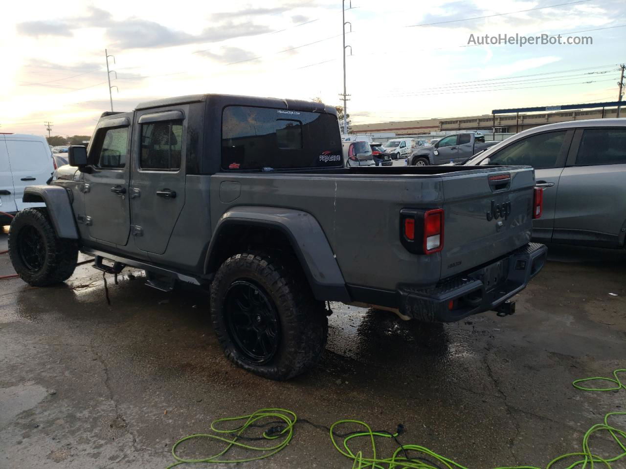 2022 Jeep Gladiator Sport Gray vin: 1C6HJTAG9NL149176