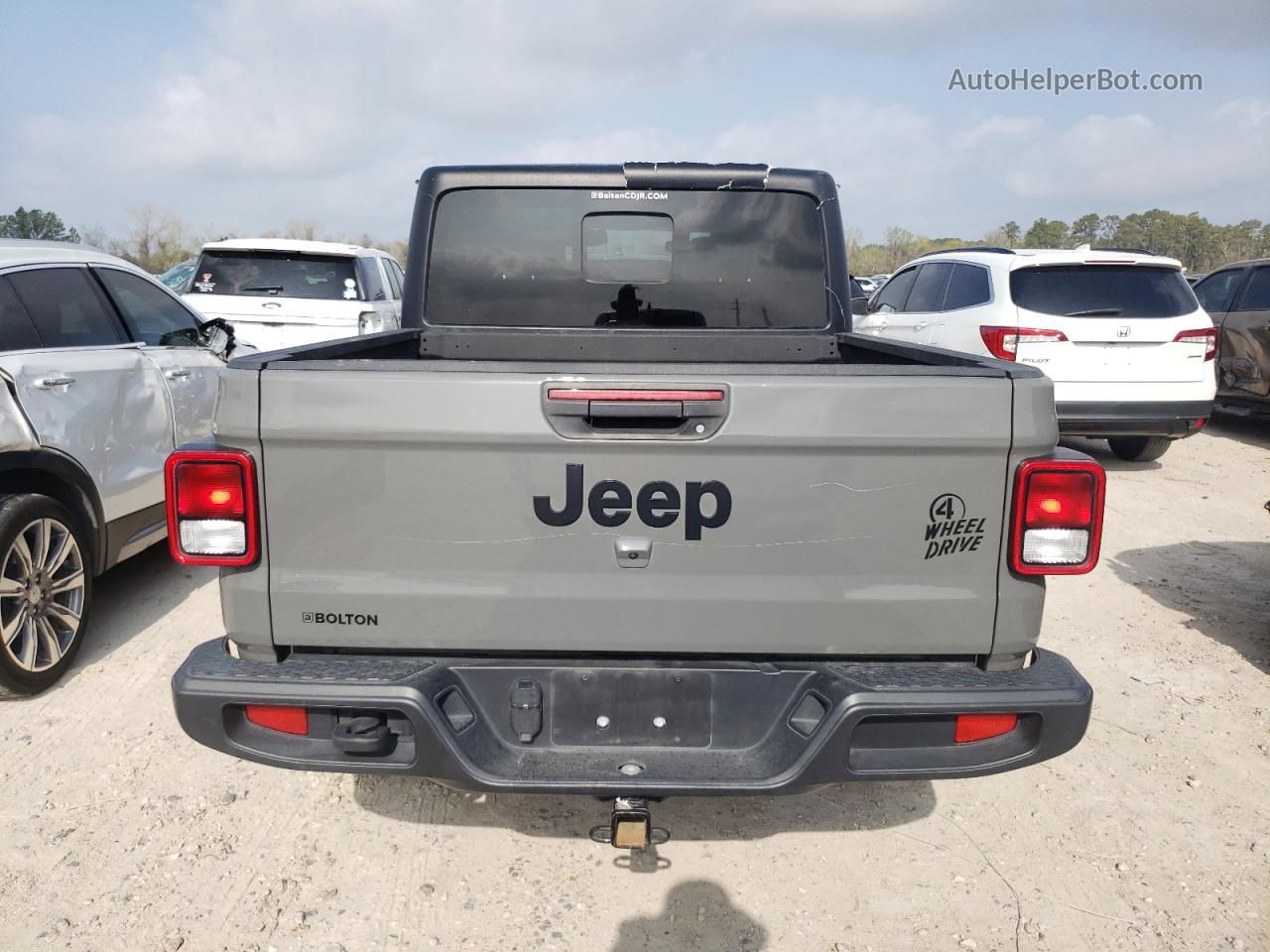 2022 Jeep Gladiator Sport Gray vin: 1C6HJTAG9NL149176