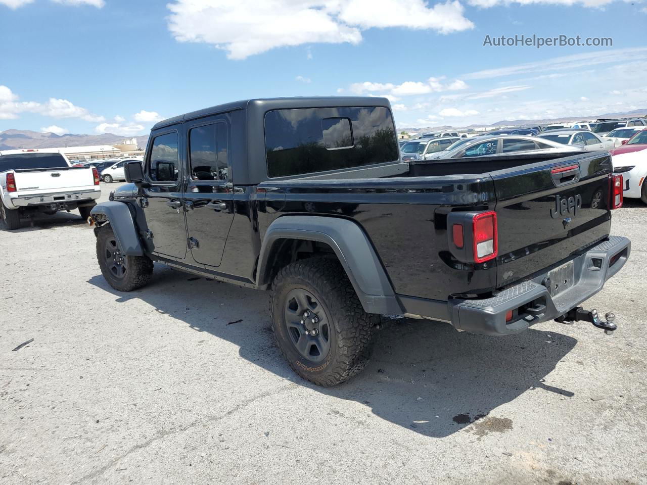 2022 Jeep Gladiator Sport Black vin: 1C6HJTAG9NL171839