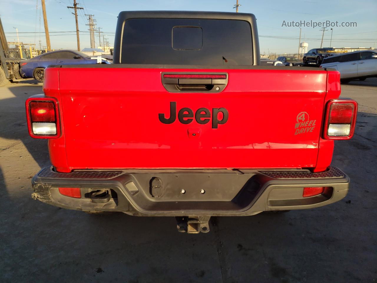 2022 Jeep Gladiator Sport Red vin: 1C6HJTAGXNL134086