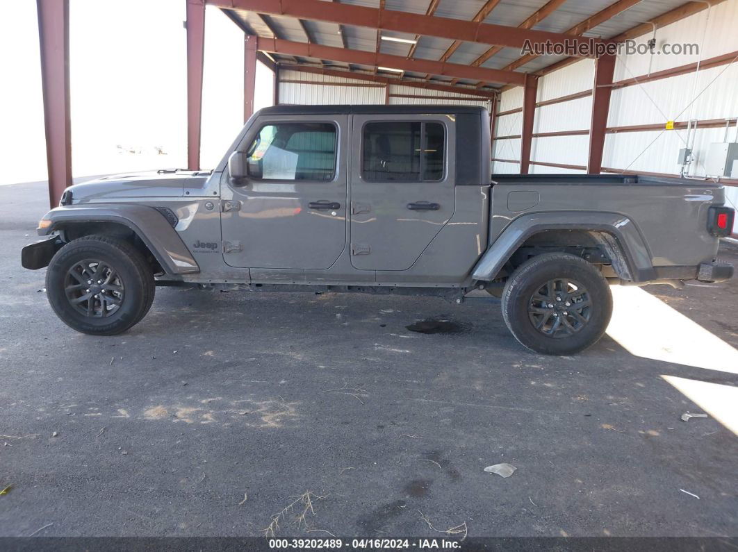 2022 Jeep Gladiator Altitude 4x4 Gray vin: 1C6HJTAGXNL151549