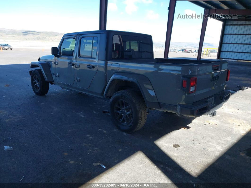 2022 Jeep Gladiator Altitude 4x4 Gray vin: 1C6HJTAGXNL151549