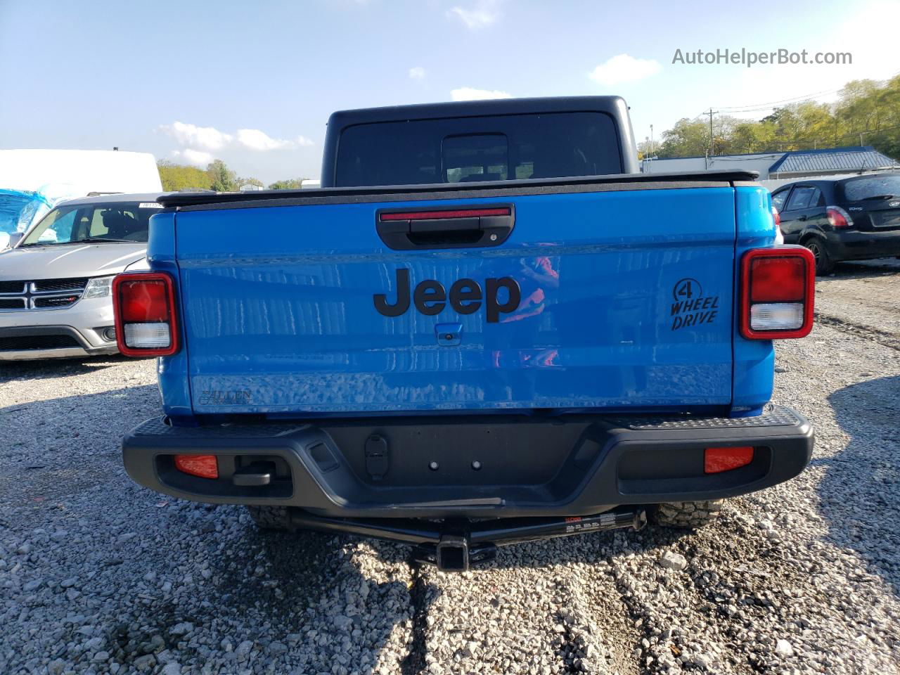 2022 Jeep Gladiator Sport Blue vin: 1C6HJTAGXNL172515