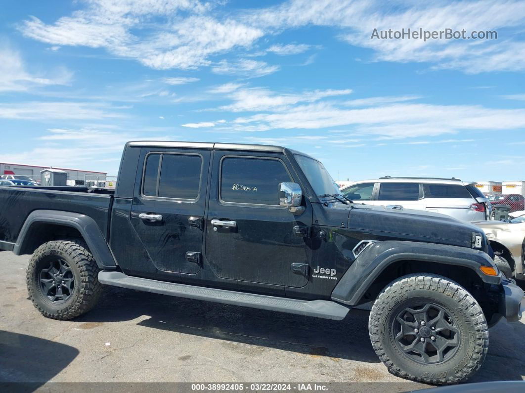 2022 Jeep Gladiator Overland 4x4 Black vin: 1C6HJTFG0NL117077