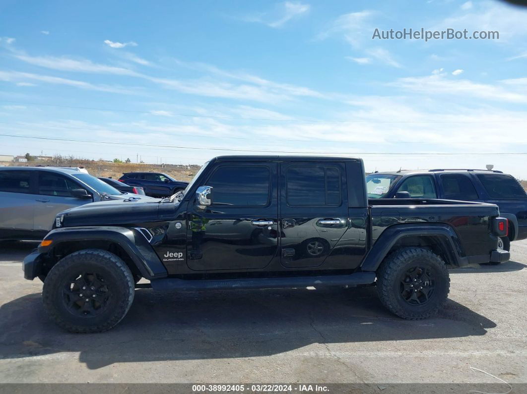 2022 Jeep Gladiator Overland 4x4 Black vin: 1C6HJTFG0NL117077