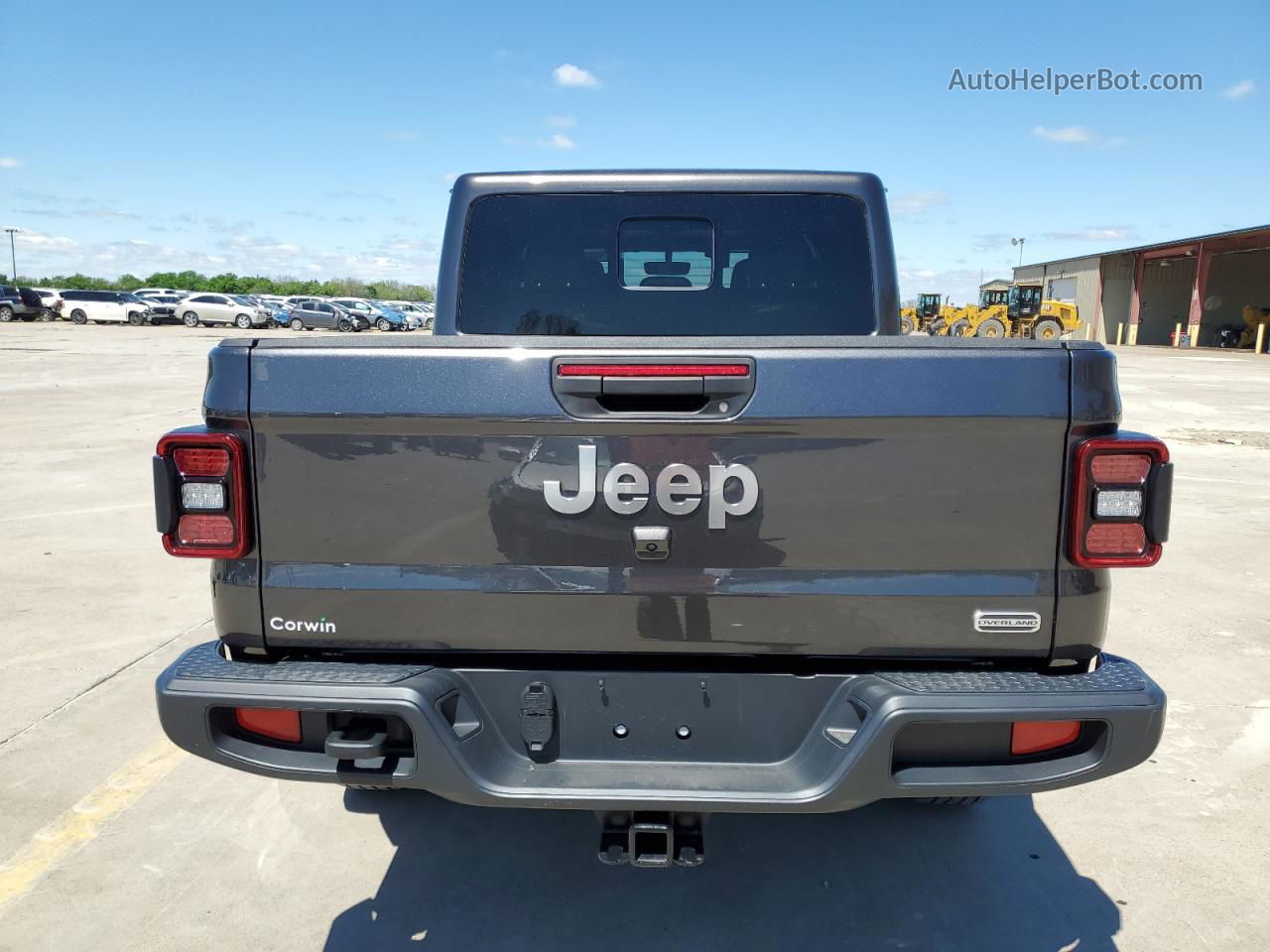 2022 Jeep Gladiator Overland Gray vin: 1C6HJTFG0NL165016