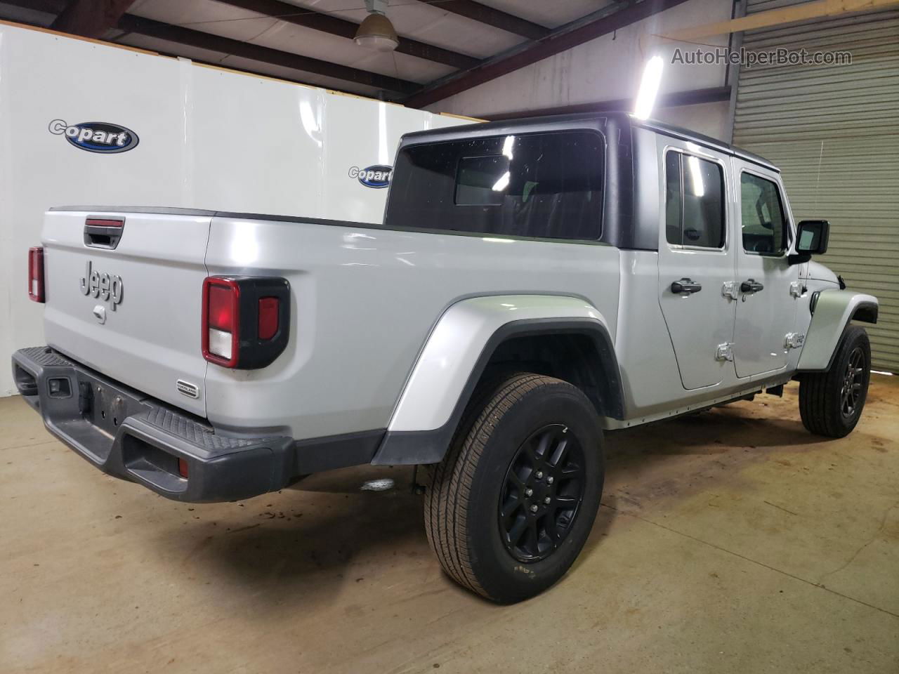 2023 Jeep Gladiator Overland Серебряный vin: 1C6HJTFG0PL564141