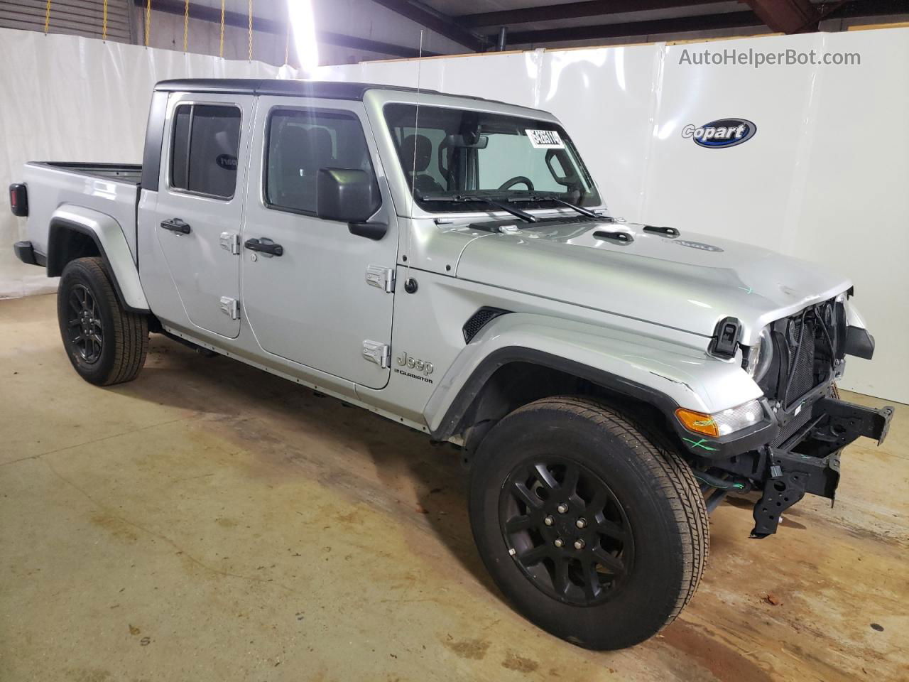 2023 Jeep Gladiator Overland Серебряный vin: 1C6HJTFG0PL564141