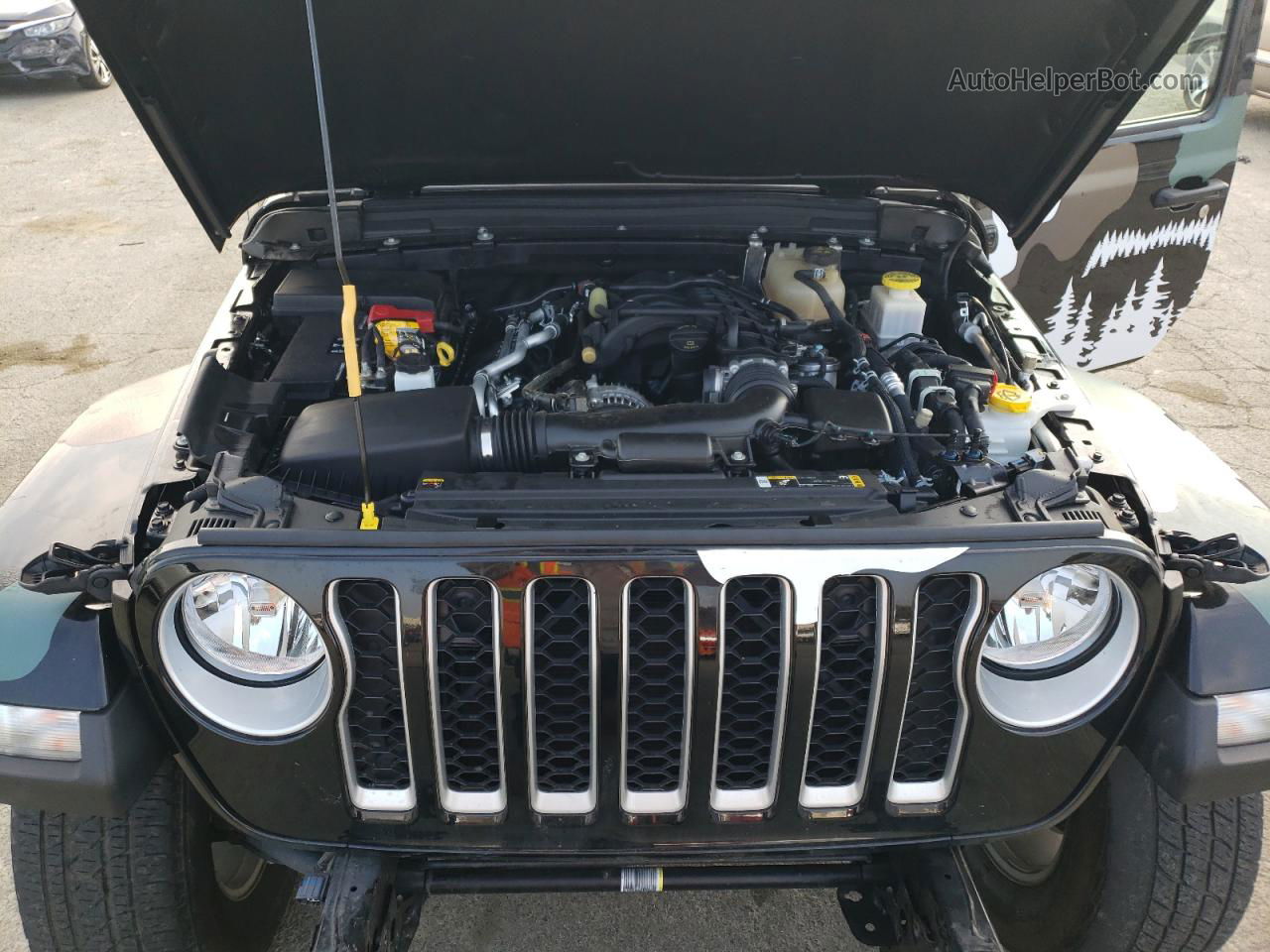 2022 Jeep Gladiator Overland Black vin: 1C6HJTFG1NL127178