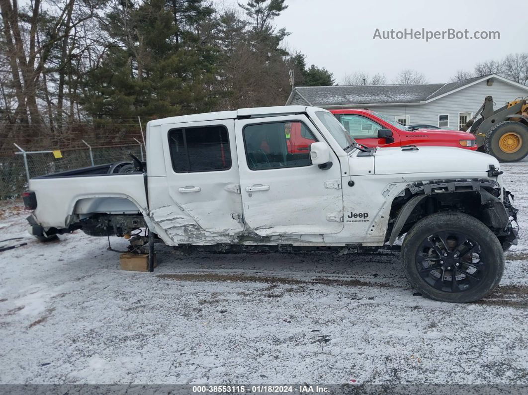 2022 Jeep Gladiator High Altitude 4x4 White vin: 1C6HJTFG2NL116299