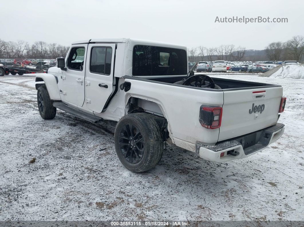 2022 Jeep Gladiator High Altitude 4x4 White vin: 1C6HJTFG2NL116299