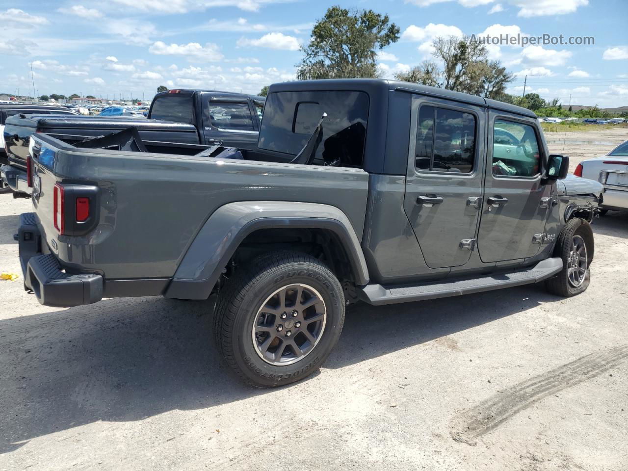 2022 Jeep Gladiator Overland Серый vin: 1C6HJTFG3NL145505