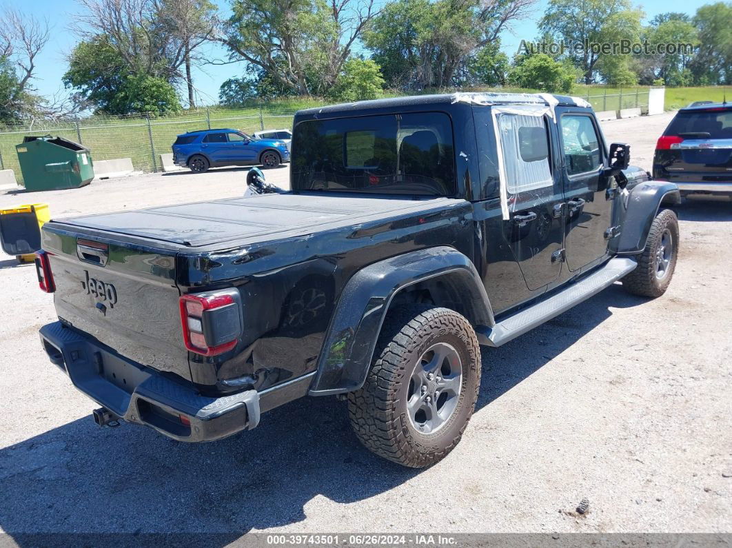 2022 Jeep Gladiator High Altitude 4x4 Black vin: 1C6HJTFG4NL116207