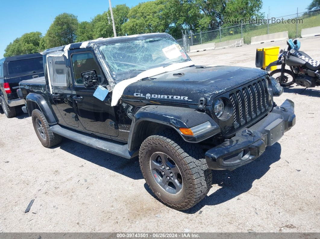 2022 Jeep Gladiator High Altitude 4x4 Black vin: 1C6HJTFG4NL116207