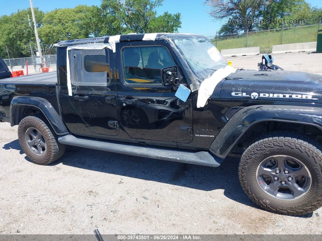 2022 Jeep Gladiator High Altitude 4x4 Black vin: 1C6HJTFG4NL116207