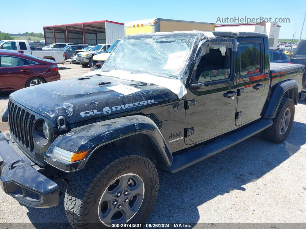 2022 Jeep Gladiator High Altitude 4x4 Black vin: 1C6HJTFG4NL116207