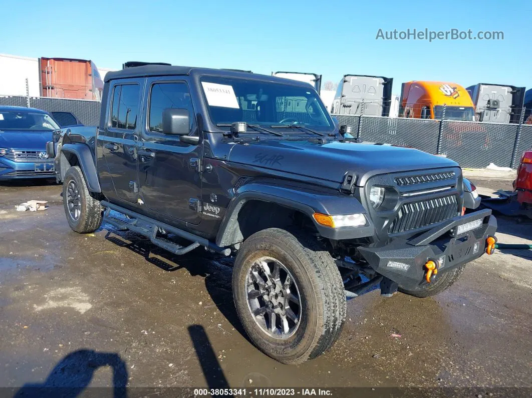 2022 Jeep Gladiator Overland 4x4 Gray vin: 1C6HJTFG4NL153824