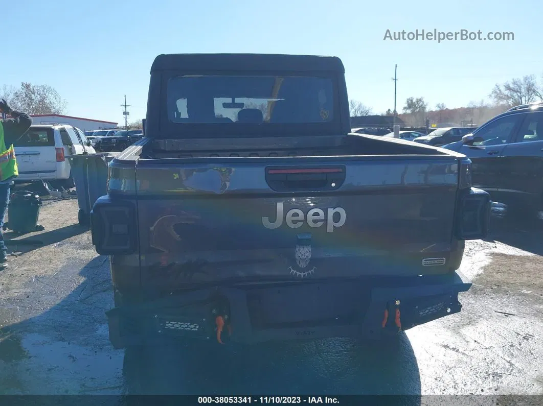 2022 Jeep Gladiator Overland 4x4 Gray vin: 1C6HJTFG4NL153824