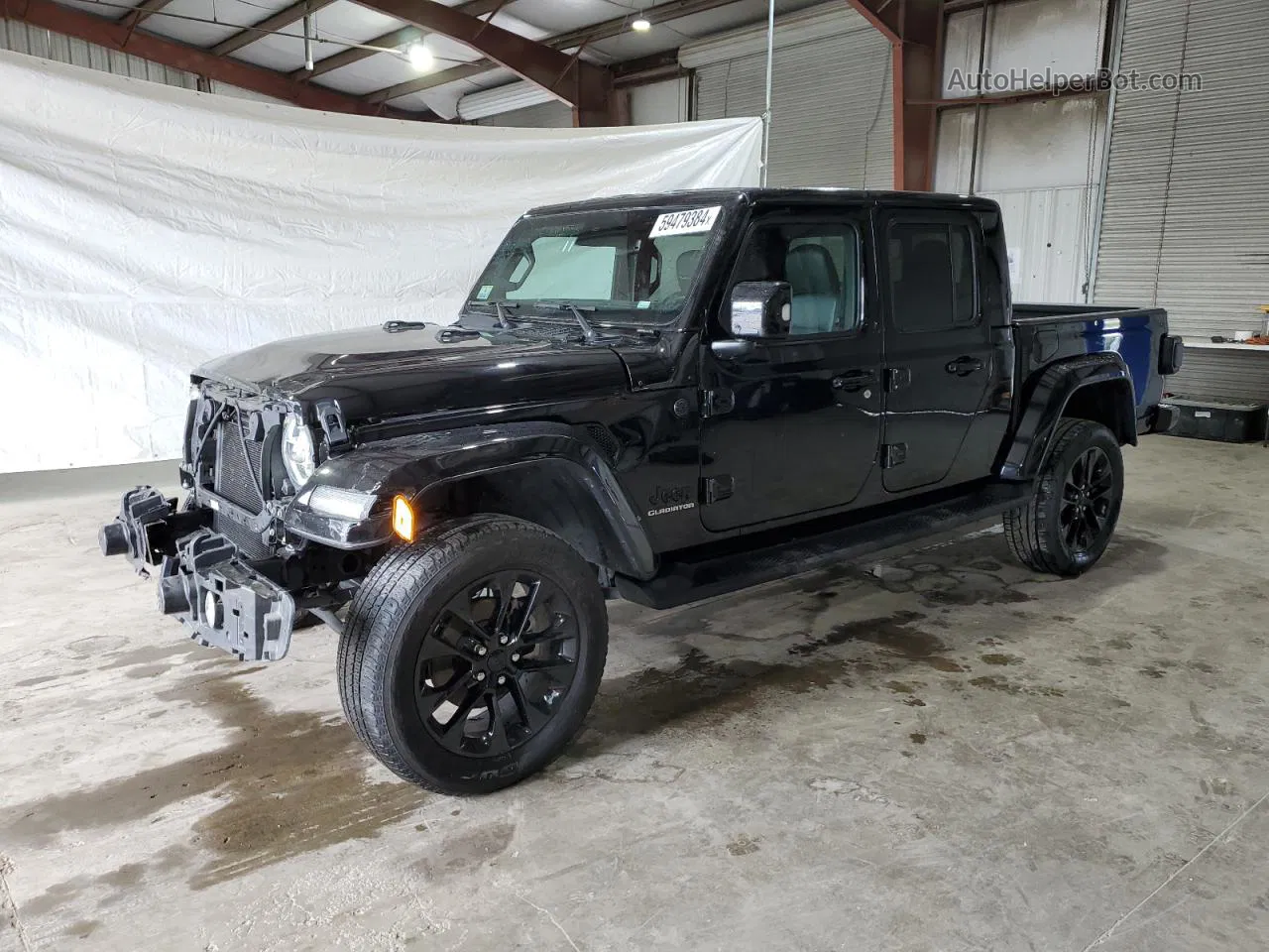 2022 Jeep Gladiator Overland Black vin: 1C6HJTFG4NL156433