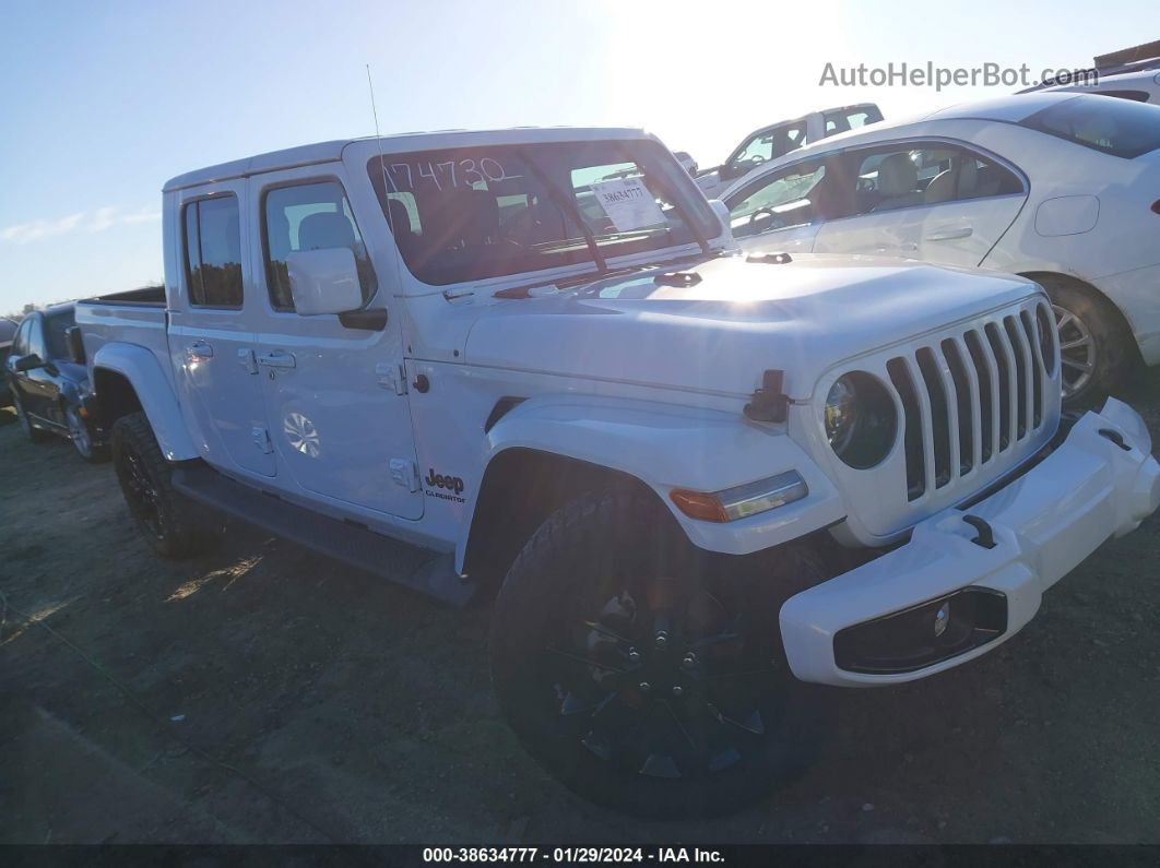 2022 Jeep Gladiator High Altitude 4x4 White vin: 1C6HJTFG5NL116619