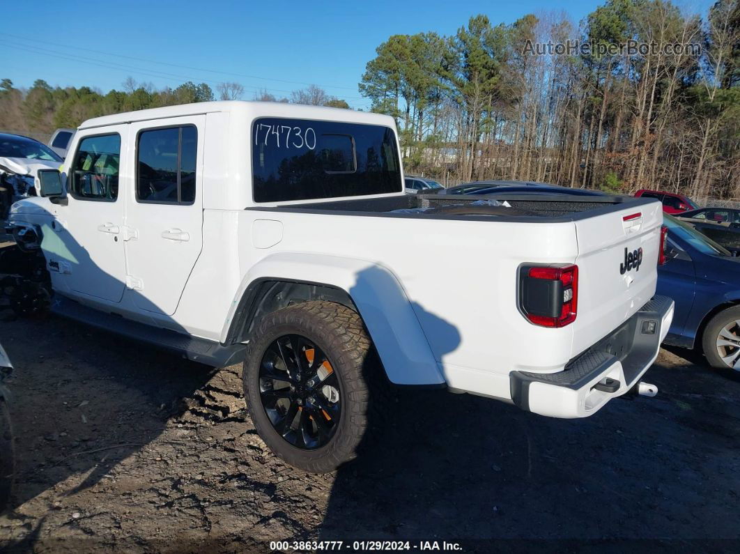 2022 Jeep Gladiator High Altitude 4x4 White vin: 1C6HJTFG5NL116619