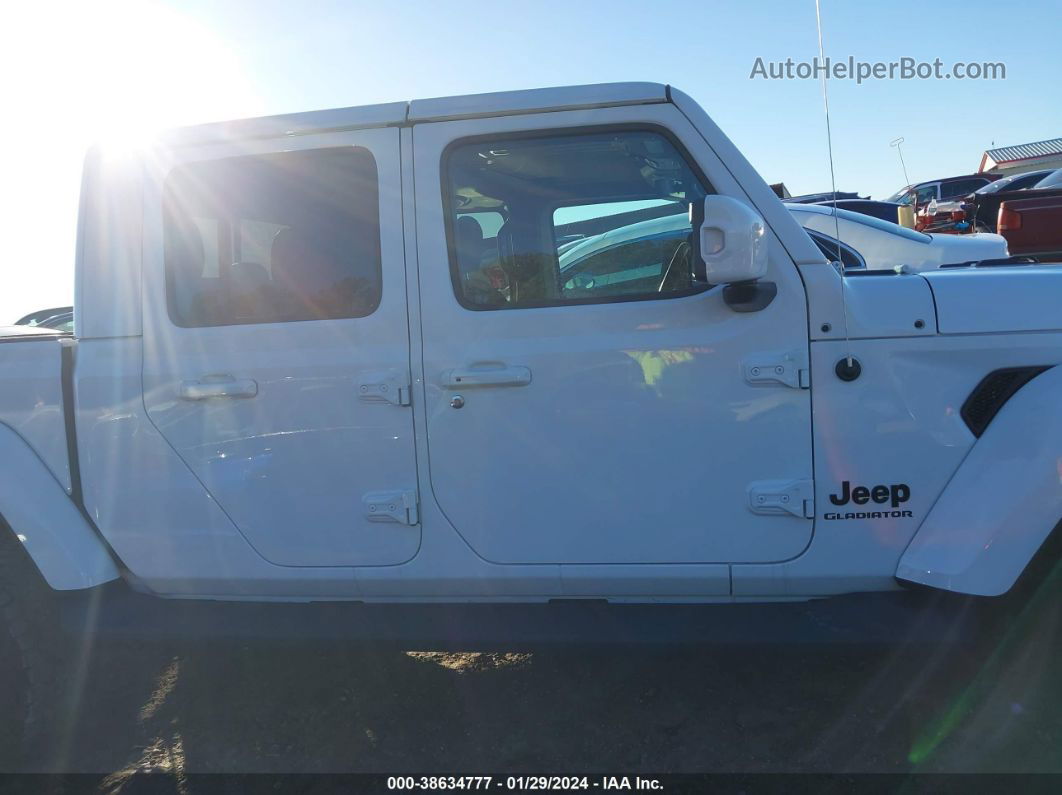 2022 Jeep Gladiator High Altitude 4x4 White vin: 1C6HJTFG5NL116619