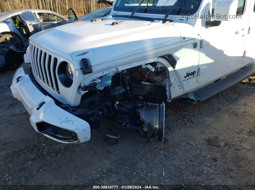 2022 Jeep Gladiator High Altitude 4x4 White vin: 1C6HJTFG5NL116619