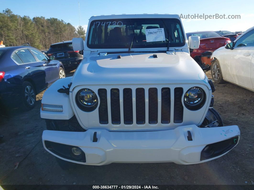 2022 Jeep Gladiator High Altitude 4x4 White vin: 1C6HJTFG5NL116619