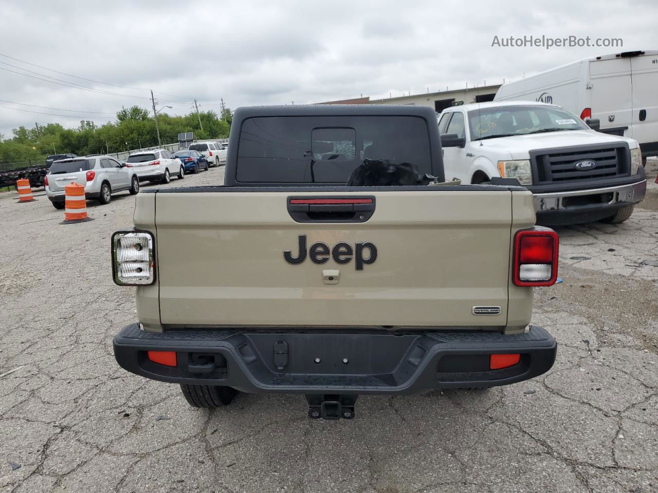 2022 Jeep Gladiator Overland Tan vin: 1C6HJTFG5NL173385