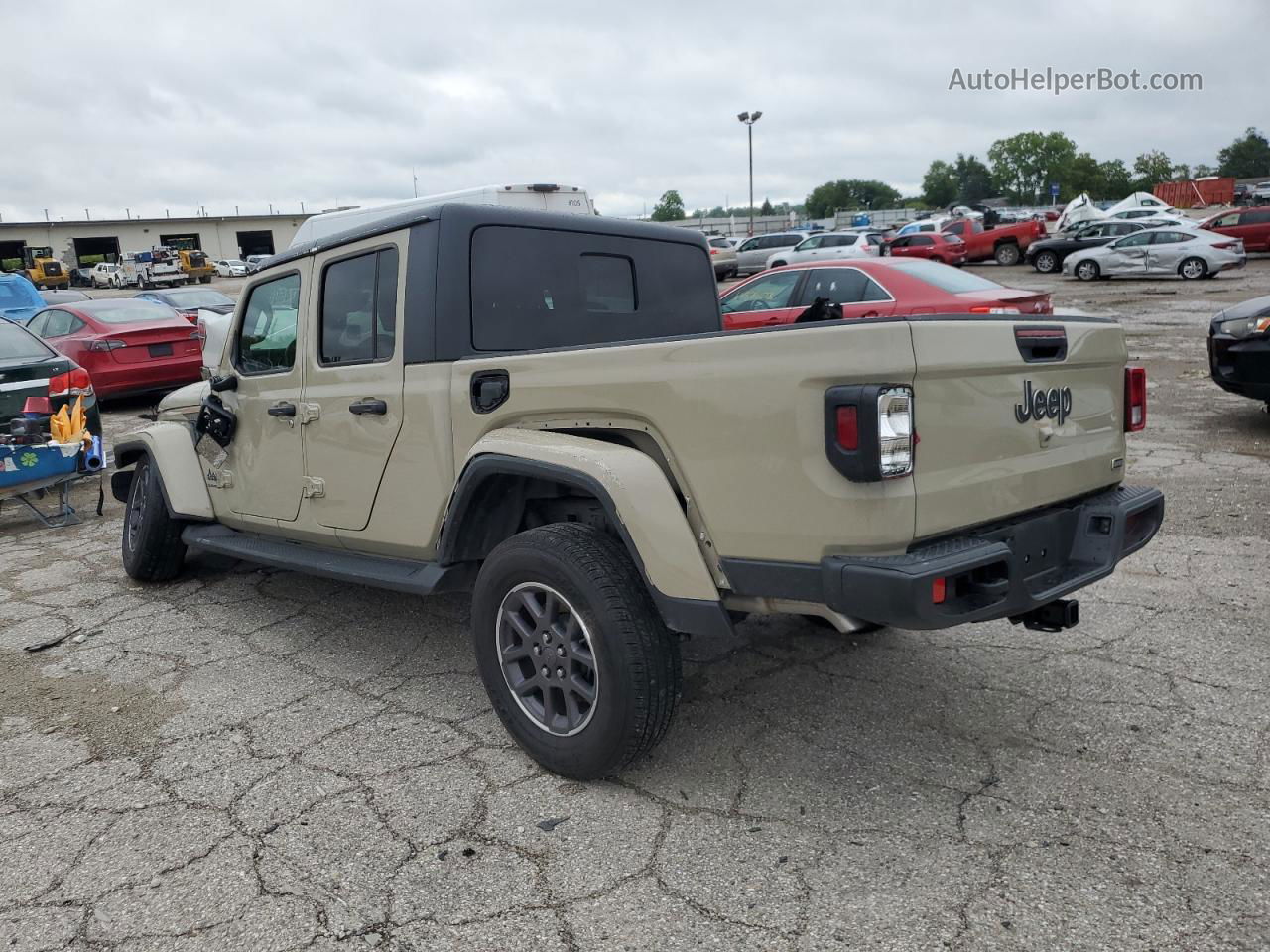 2022 Jeep Gladiator Overland Tan vin: 1C6HJTFG5NL173385