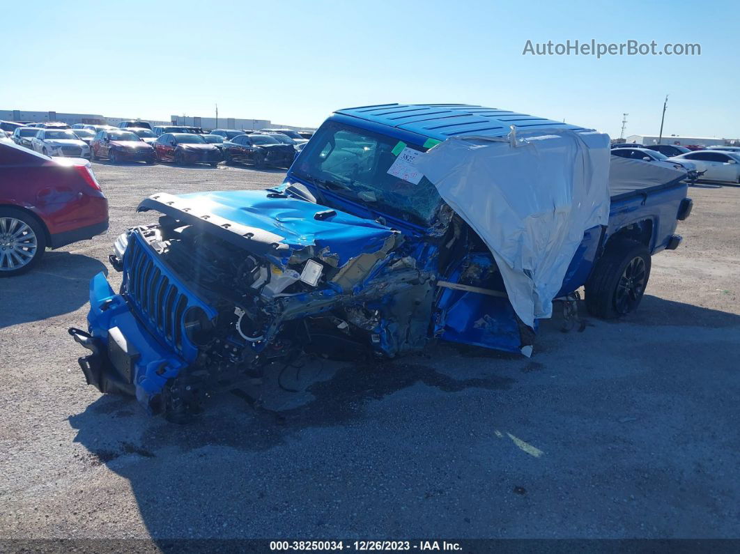 2022 Jeep Gladiator High Altitude 4x4 Blue vin: 1C6HJTFG7NL132353