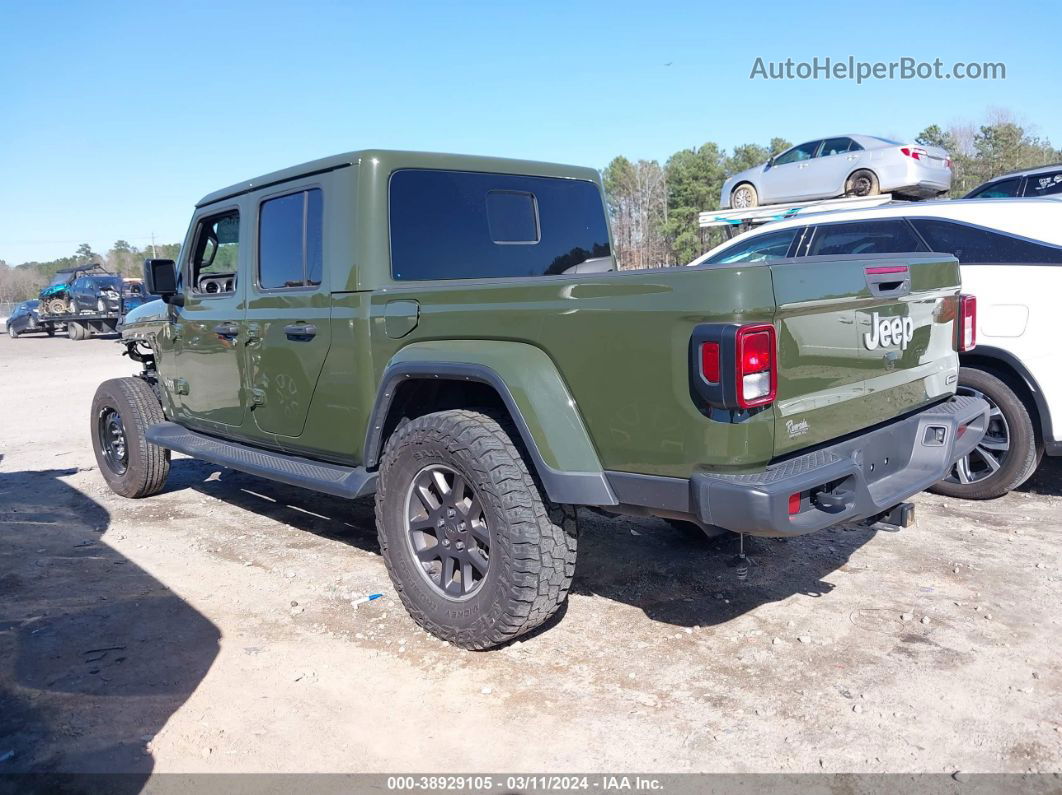 2022 Jeep Gladiator Overland 4x4 Green vin: 1C6HJTFG8NL102973