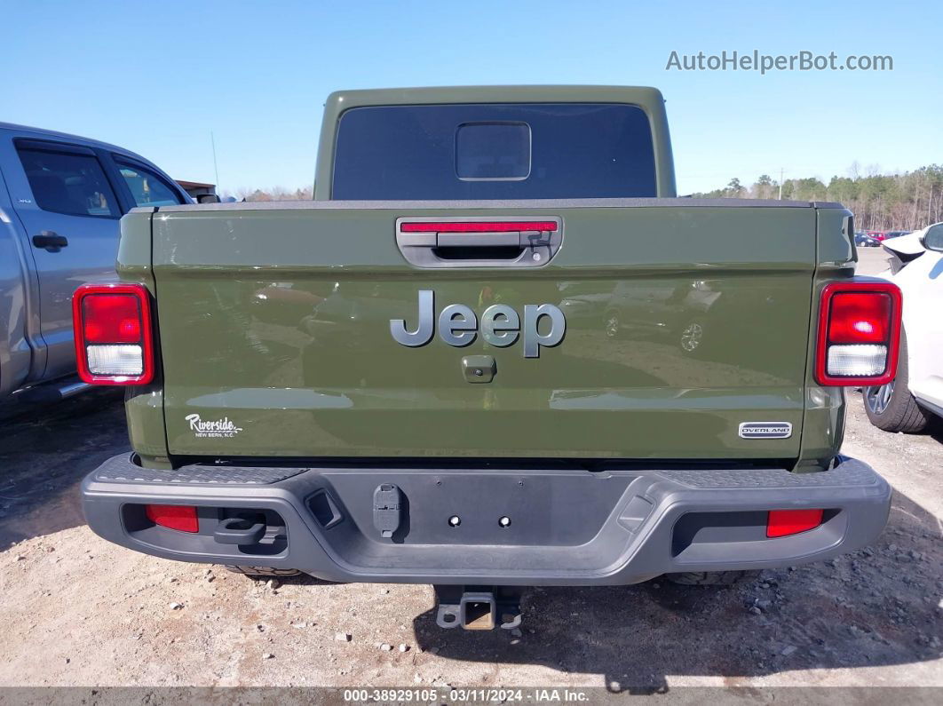 2022 Jeep Gladiator Overland 4x4 Green vin: 1C6HJTFG8NL102973