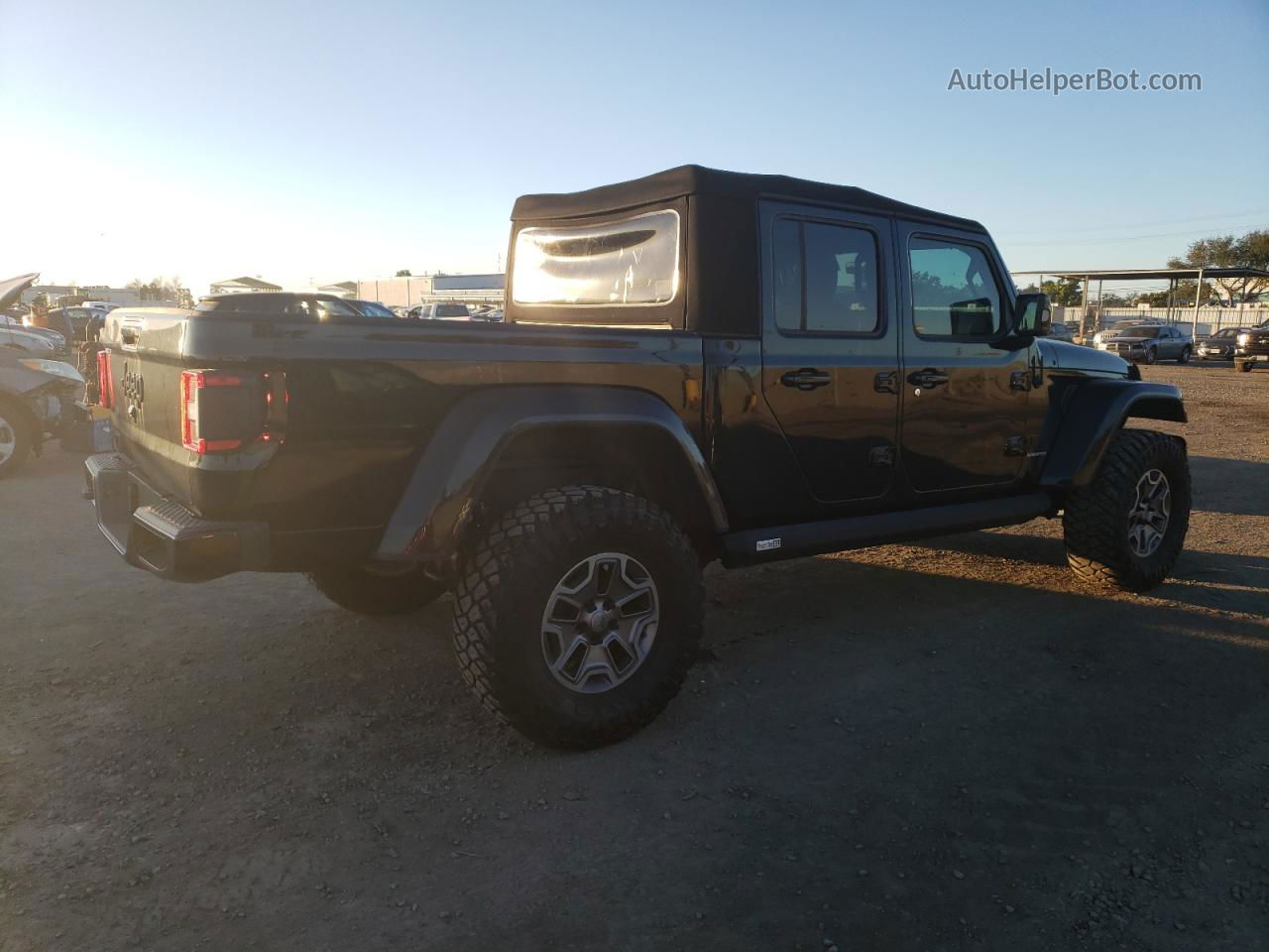 2022 Jeep Gladiator Overland Черный vin: 1C6HJTFG8NL117201