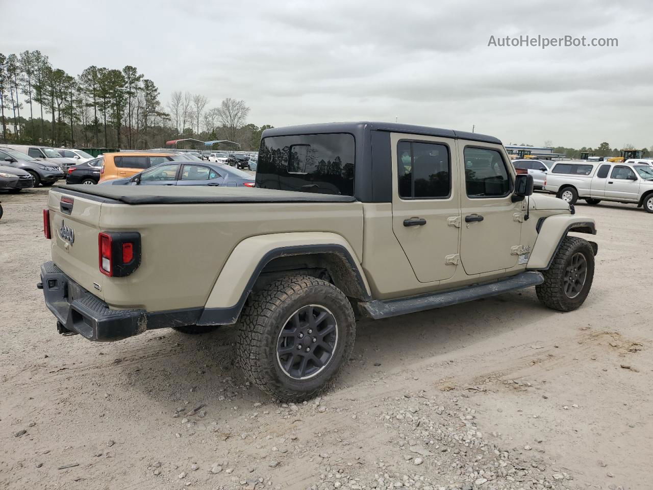 2022 Jeep Gladiator Overland Tan vin: 1C6HJTFG8NL155432