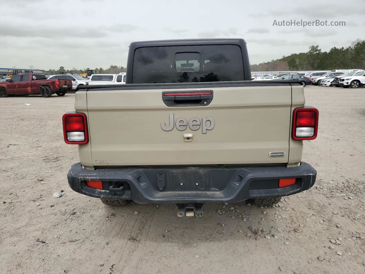 2022 Jeep Gladiator Overland Tan vin: 1C6HJTFG8NL155432