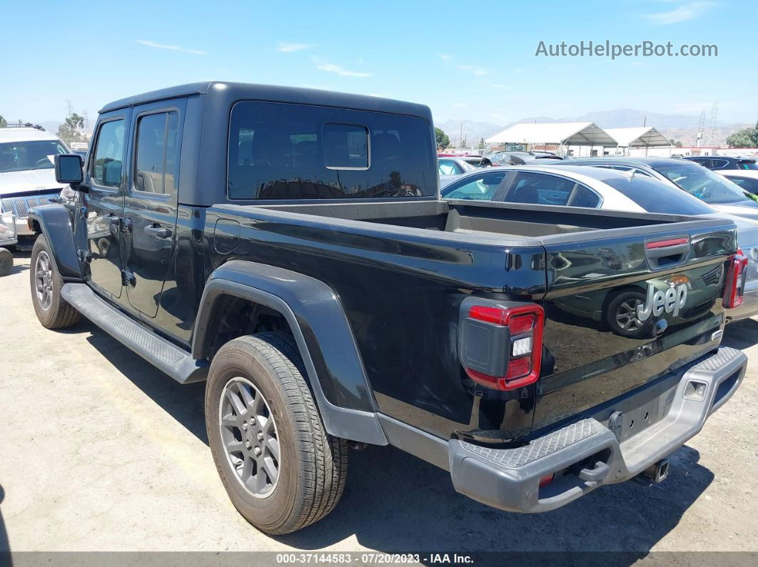 2022 Jeep Gladiator Overland Black vin: 1C6HJTFG9NL105820