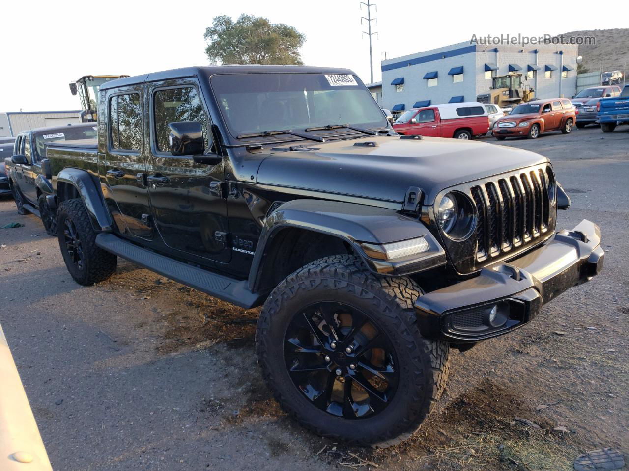 2022 Jeep Gladiator Overland Black vin: 1C6HJTFG9NL154449