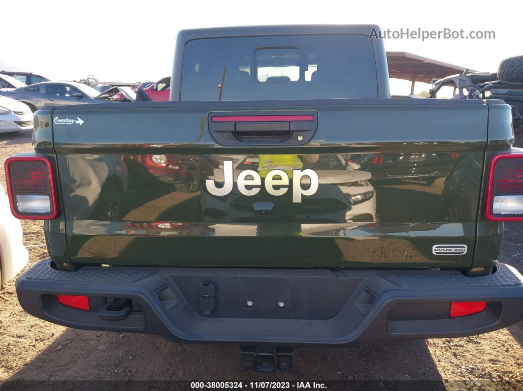 2022 Jeep Gladiator Overland 4x4 Green vin: 1C6HJTFGXNL151351