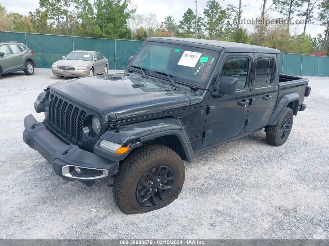 2022 Jeep Gladiator Sport S 4x4 Black vin: 1C6JJTAM3NL170449